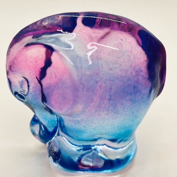 Kosta Boda Ludvig Lofgren My Wide Life Babies Art Glass Toto Elephant Sweden - Picture 1 of 6